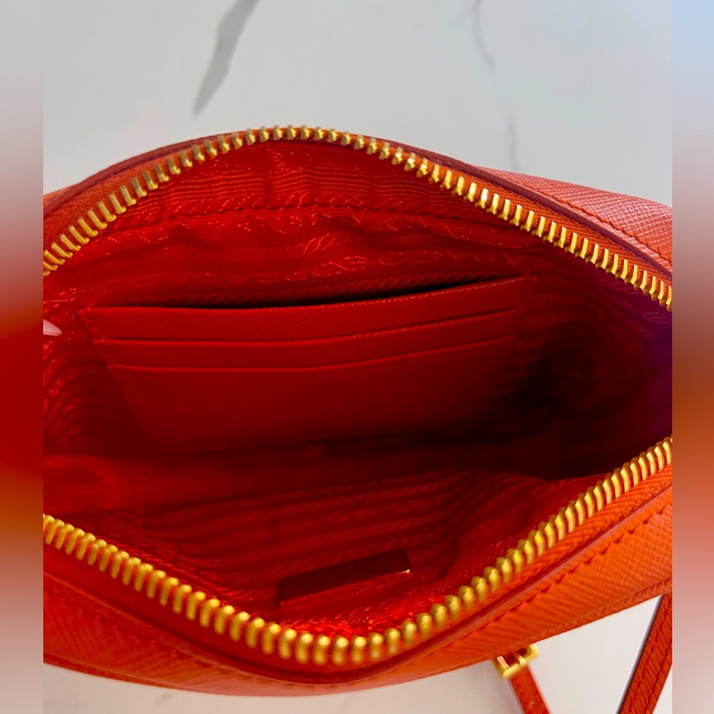 Prada Orange Crossbody Bag - Picture 10 of 15